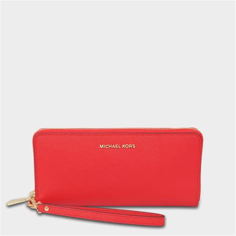 michael michael kors portefeuille continental en cuir saffiano iphone plus|Saffiano Leather Continental Wallet .